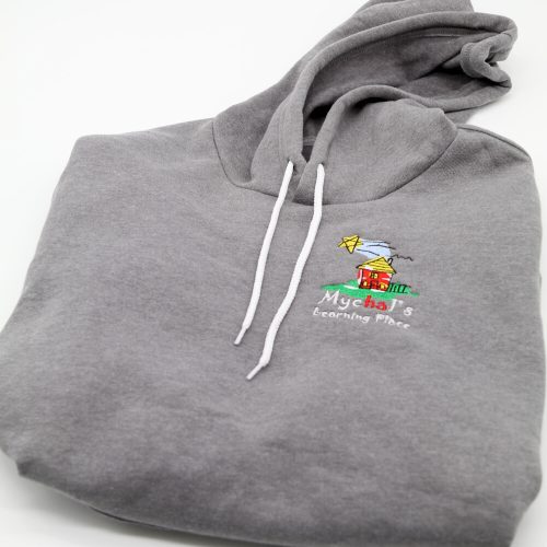 Mychal's Learning Place Gray Pullover Hoodie