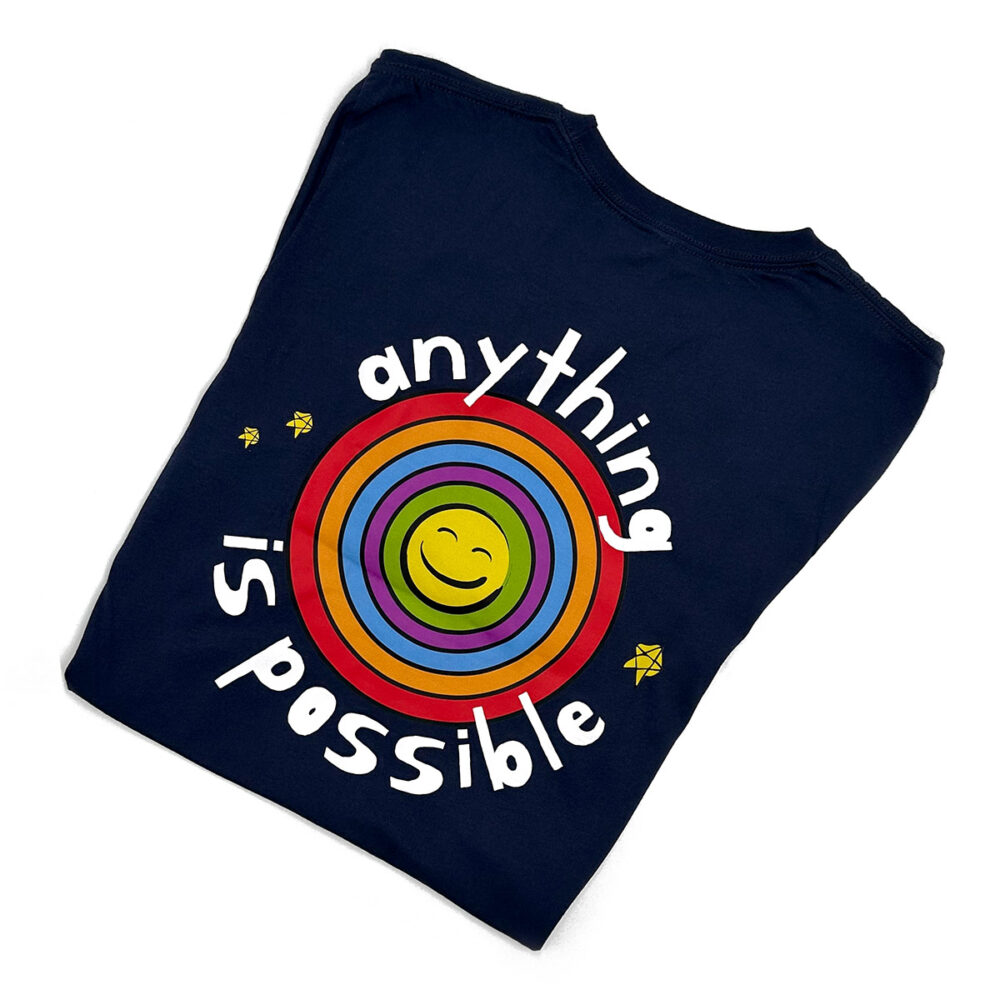 Anything is possible tee back