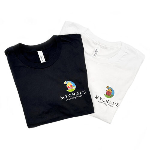 Mychals learning place tshirts front