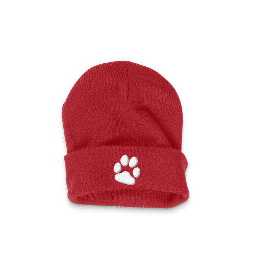 Center street beanie red