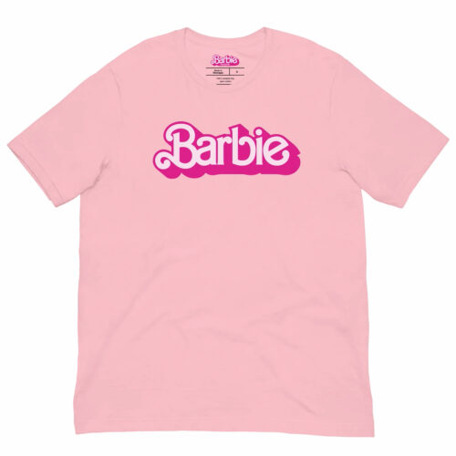 Barbie the movie men's tee front