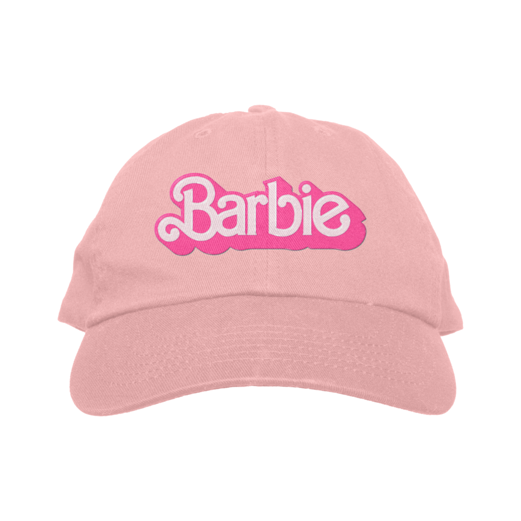 Barbie Logo Pink Hat - Mychal's Printing & Embroidery