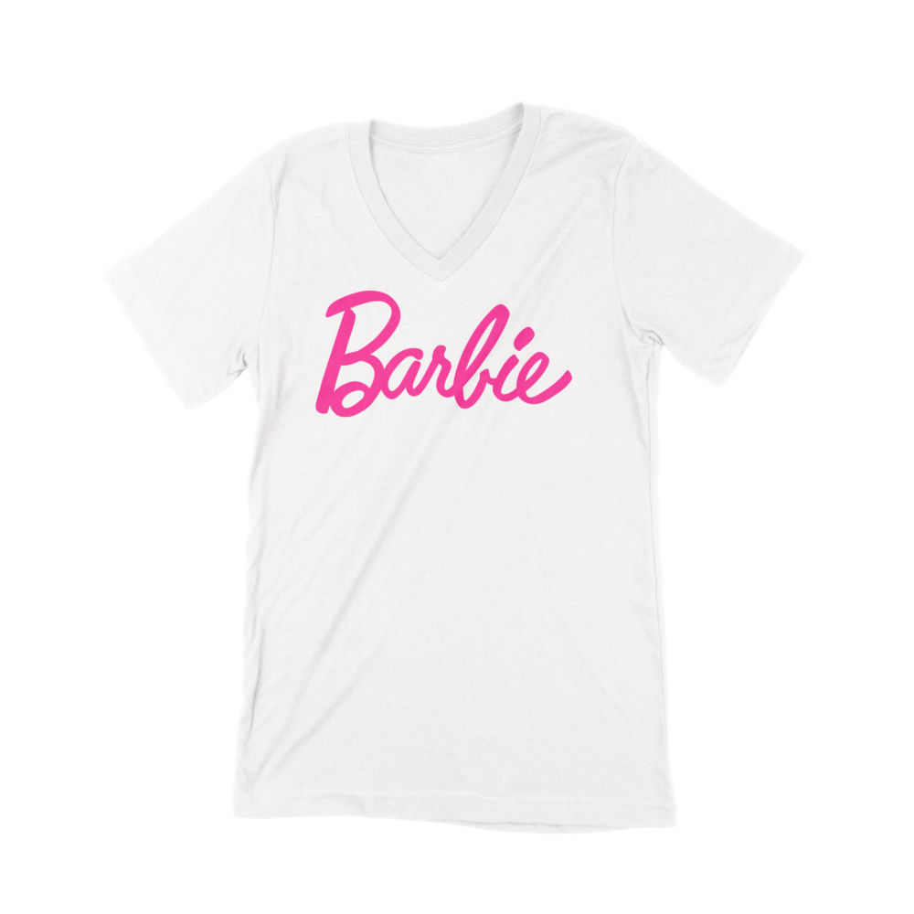 Bc3005 white barbie v neck