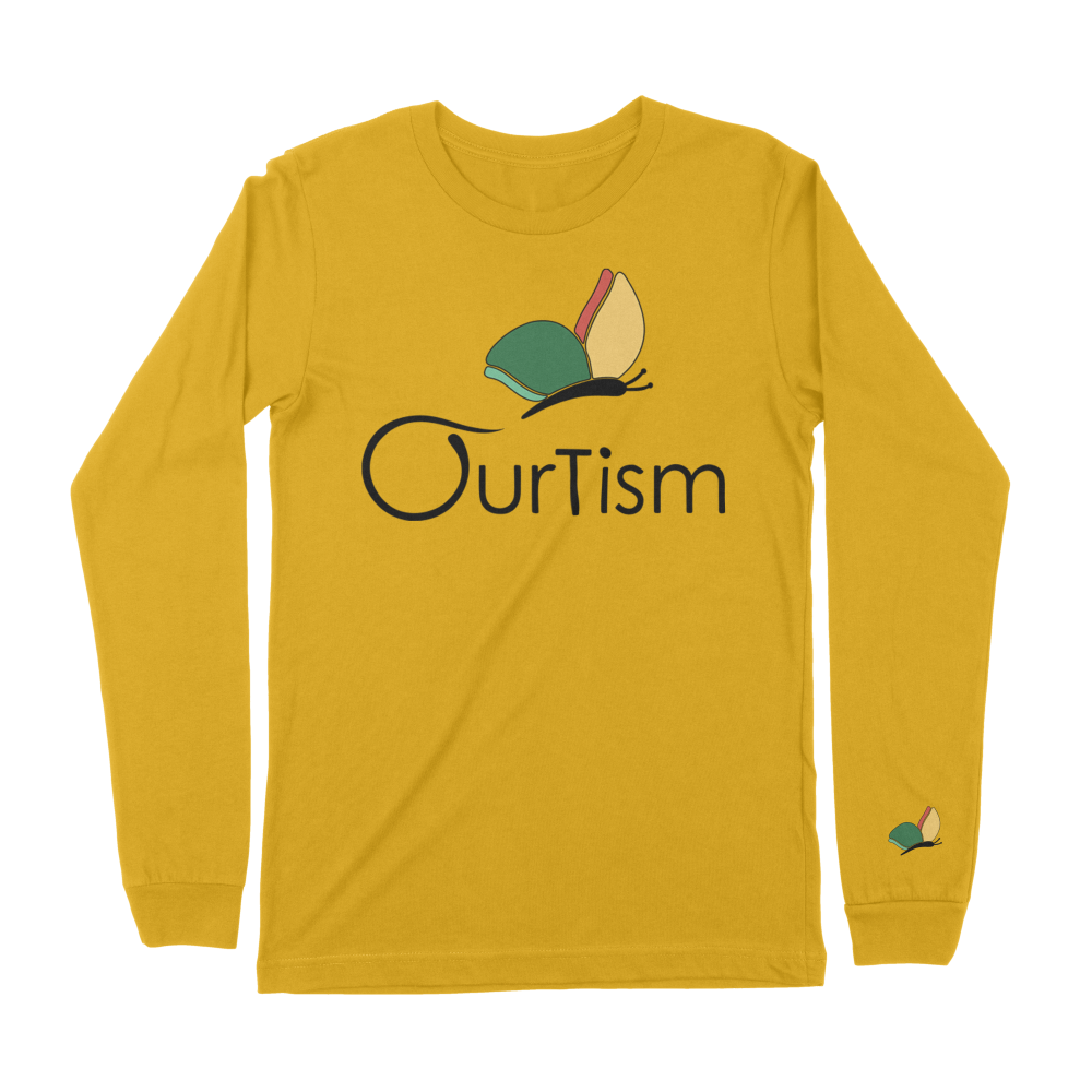 Gold long sleeve front