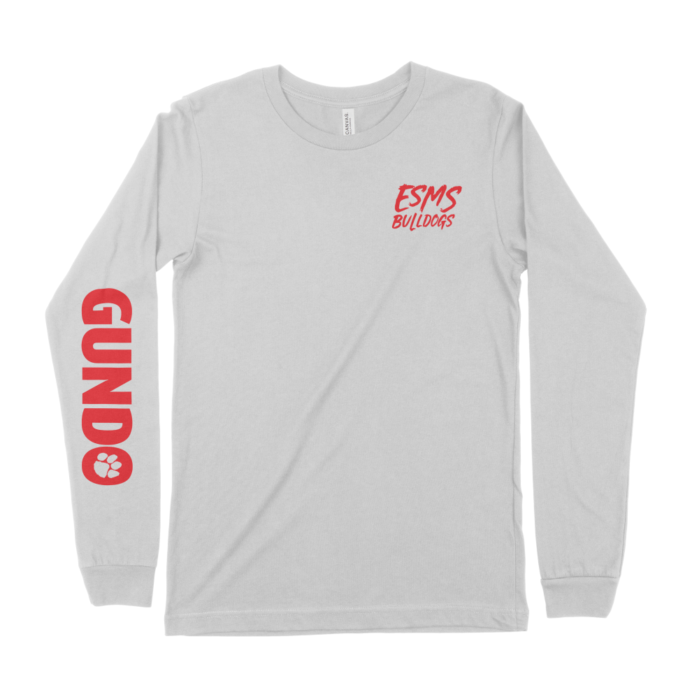 Gundo long sleeve athletic grey