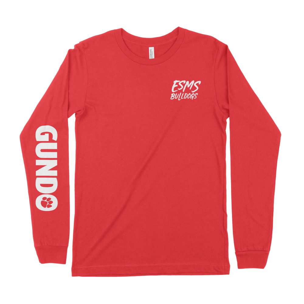 Gundo long sleeve red