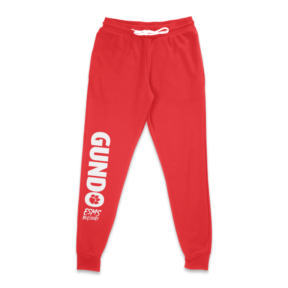 Gundo sweatpants red