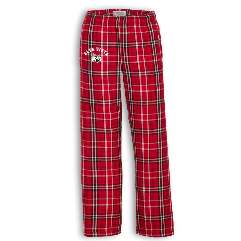 By6624 red white plaid alta vista