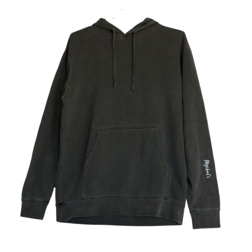 Grey be kind hoodie front