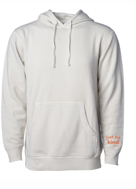 Be kind ivory front embroidered
