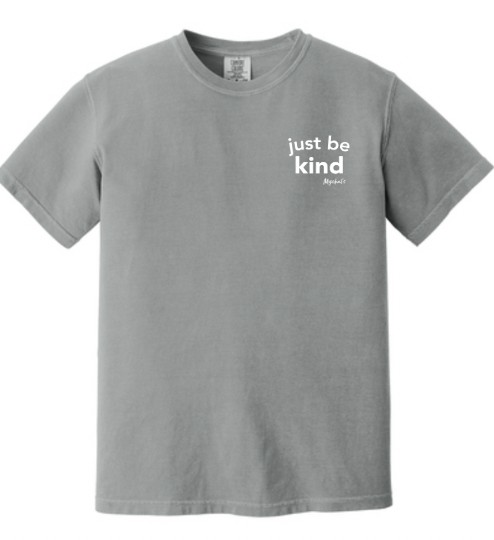 Be kind unisex grey front