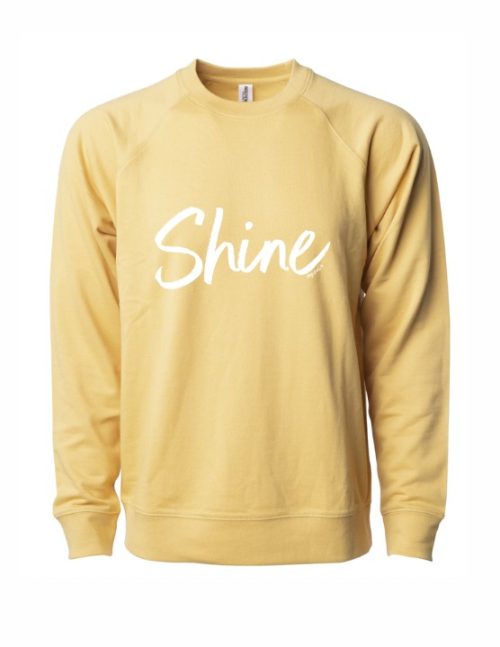 Shine unisex crew