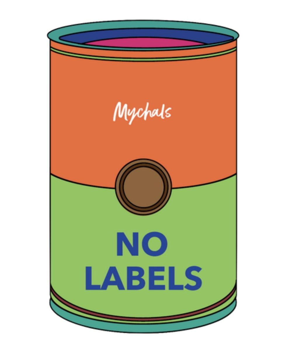 Single can sticker