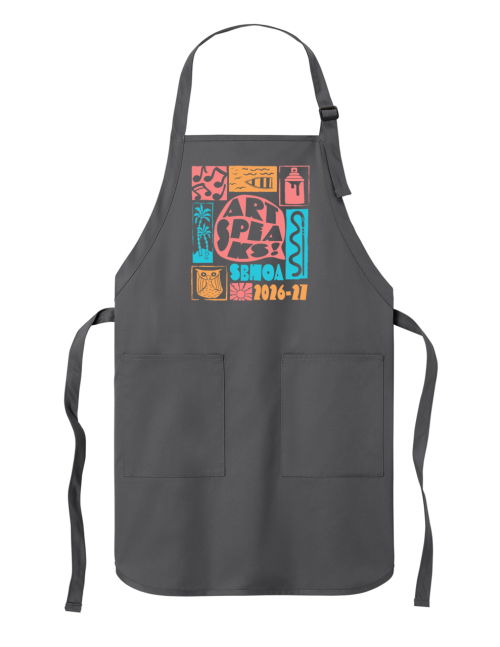 Apron charcoal full